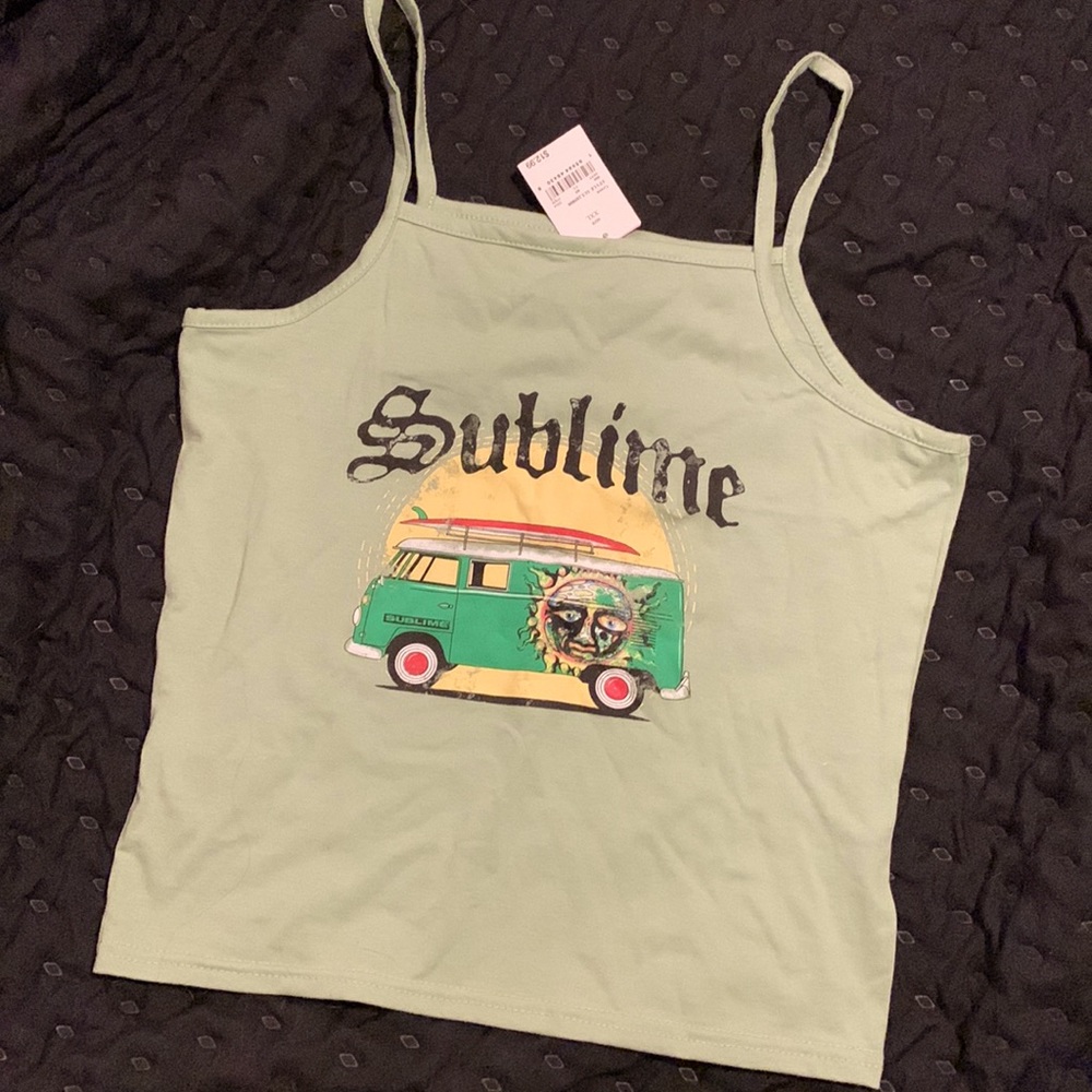 Sublime crop top